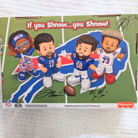 Buffalo Bills Little People 2023 Collection XNFL for Buffalo Bills Football Fans - Picture 2 of 4